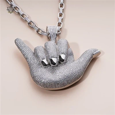 Kalung liontin perak sterling